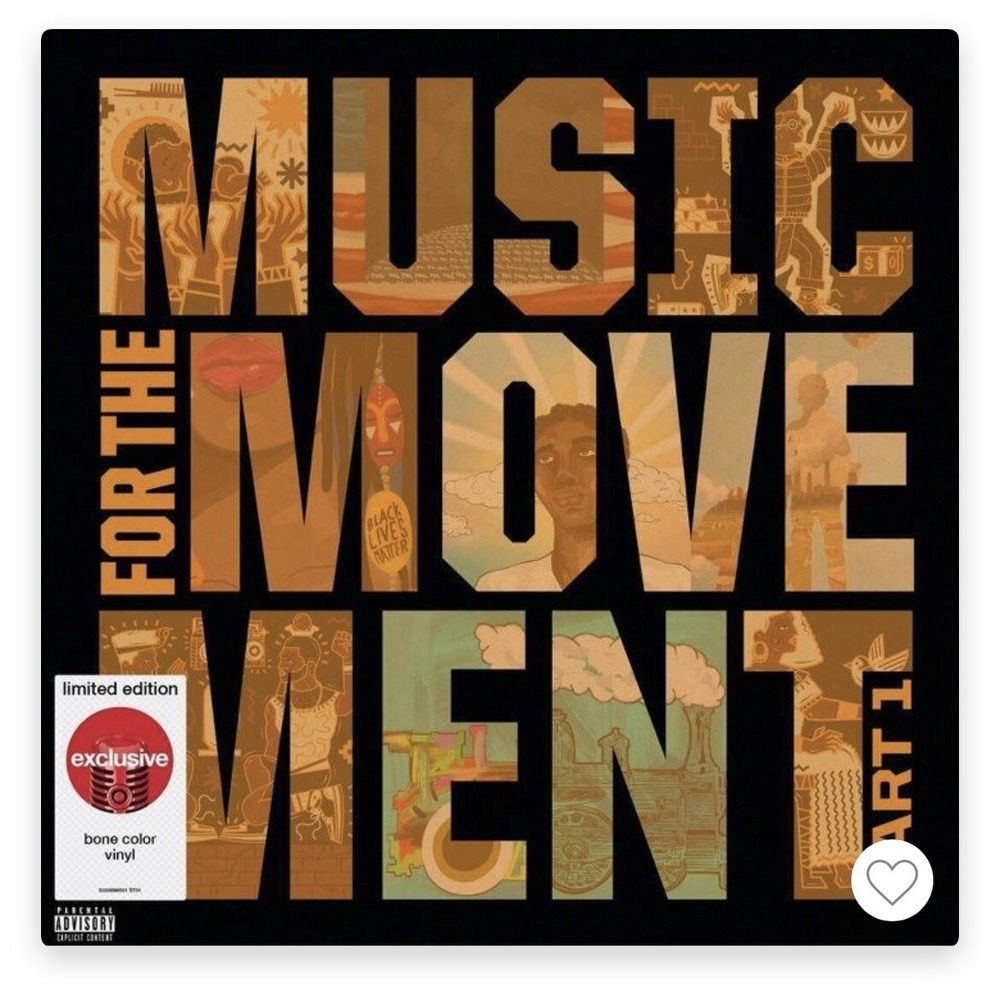Undefeated / Music For the Movement (Target Exclusive Bone Color LP Vinyl) NEW